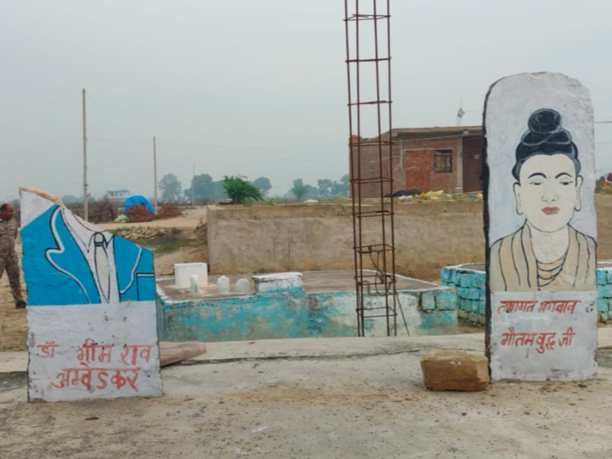 Dr. Ambedkar's statue Gurjapura, Morena