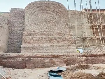 skeleton of a buddhist monk