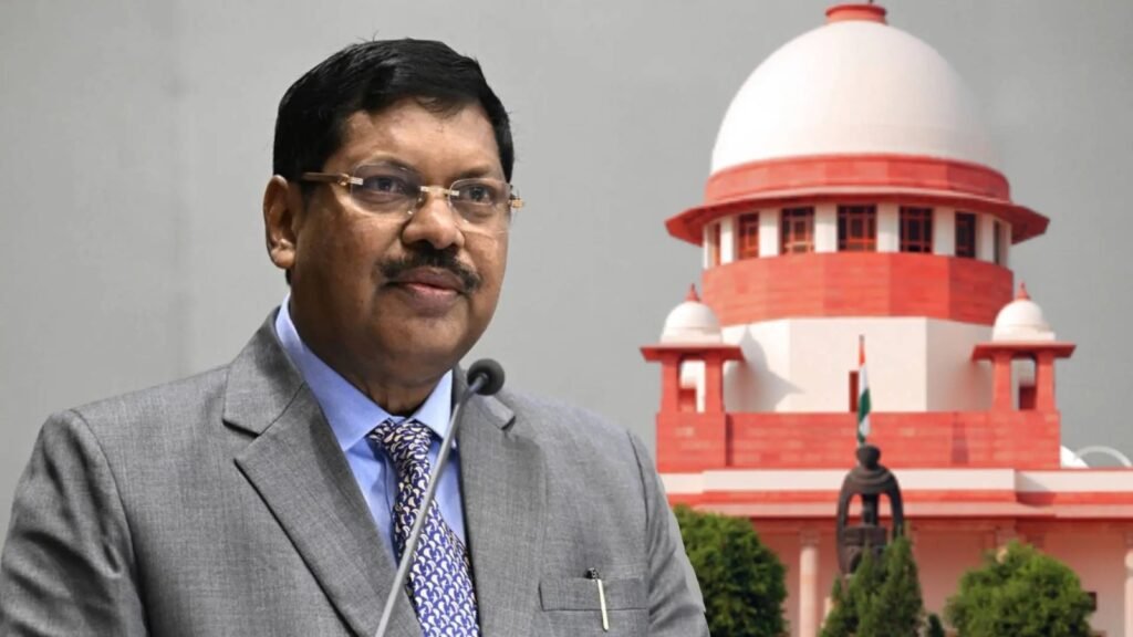 CJI B R Gavai attack