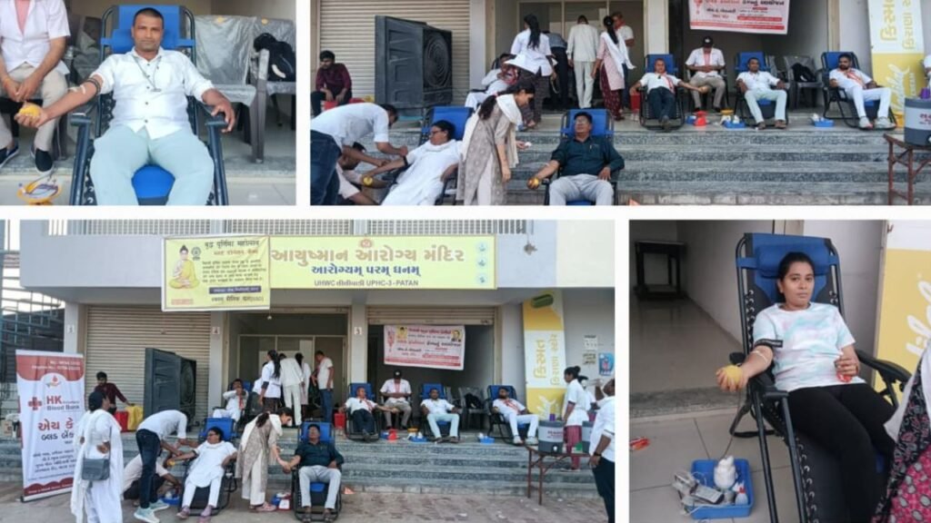 blood donation camp organized by ssd