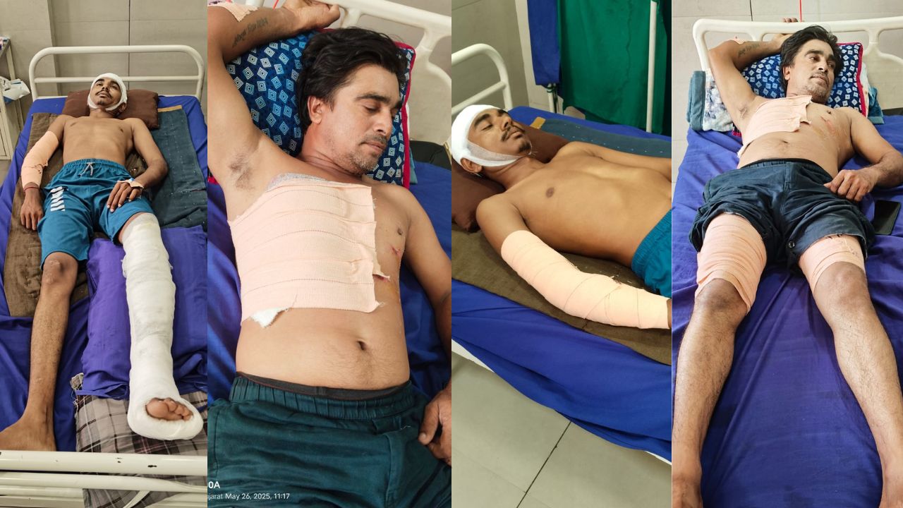 dalit youth beaten