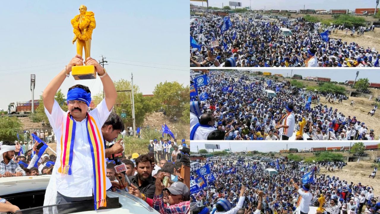 gwalior high court dr ambedkar statue