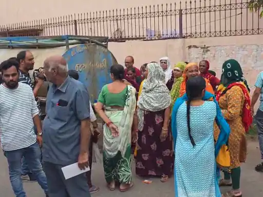 chandkheda water problem