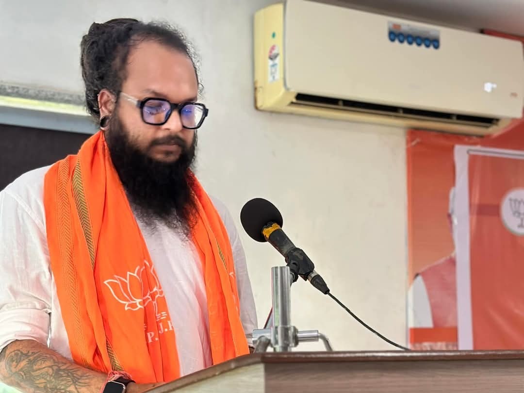 Navsari BJP worker Jay Soni