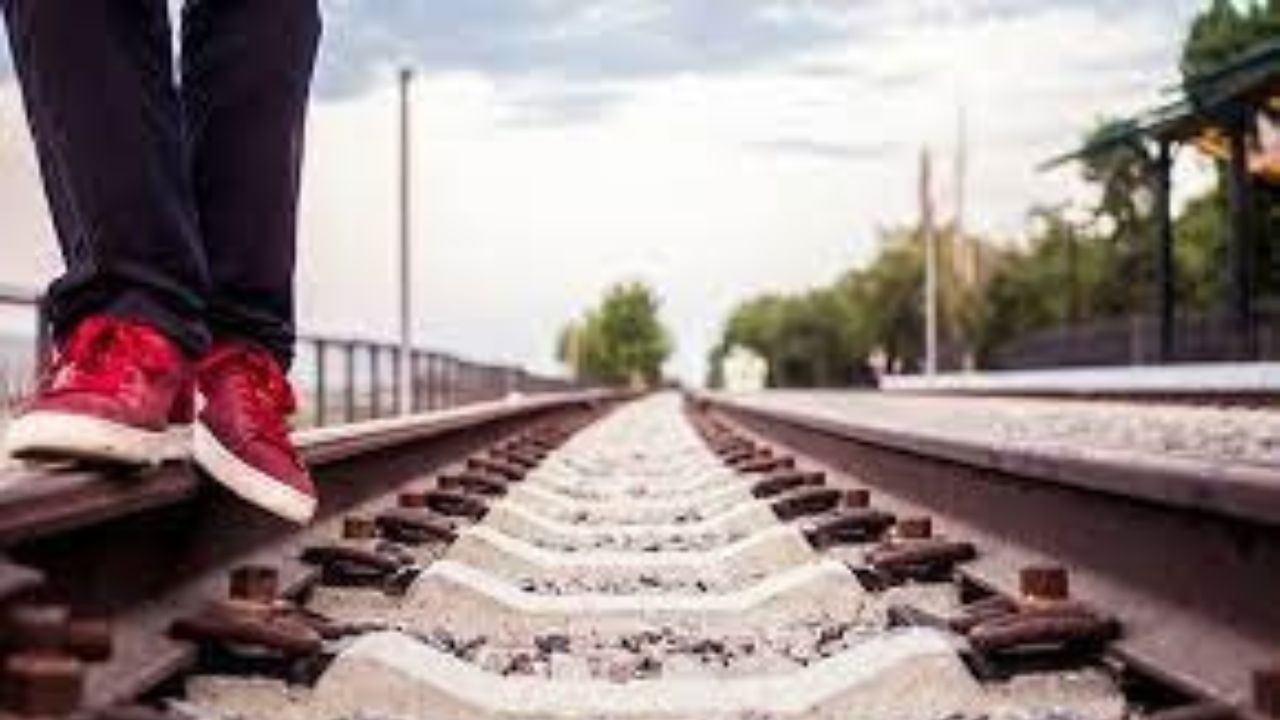 Dalit youth suicide jumping in front of train