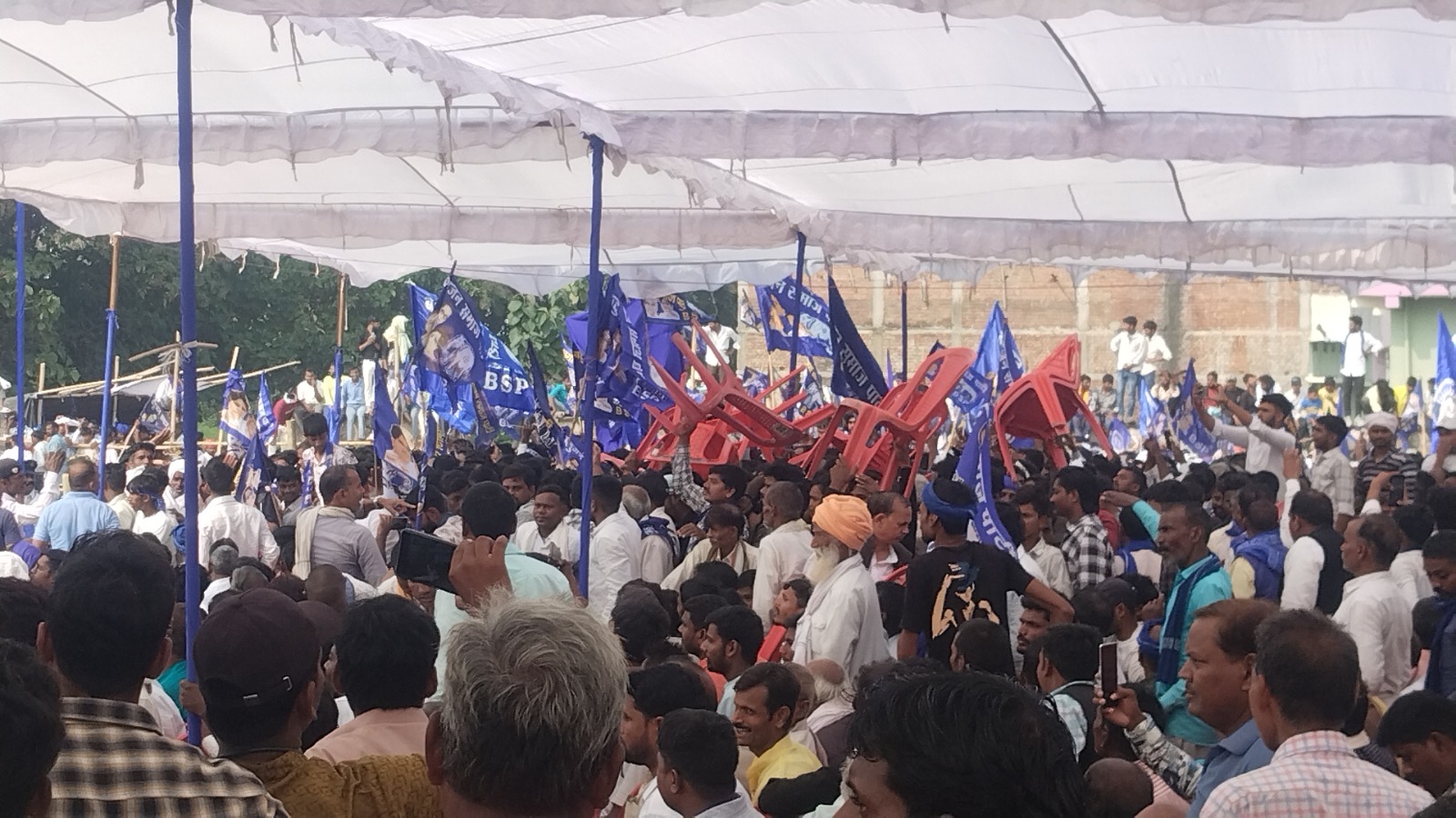 Mayawati election rally in Kaimur