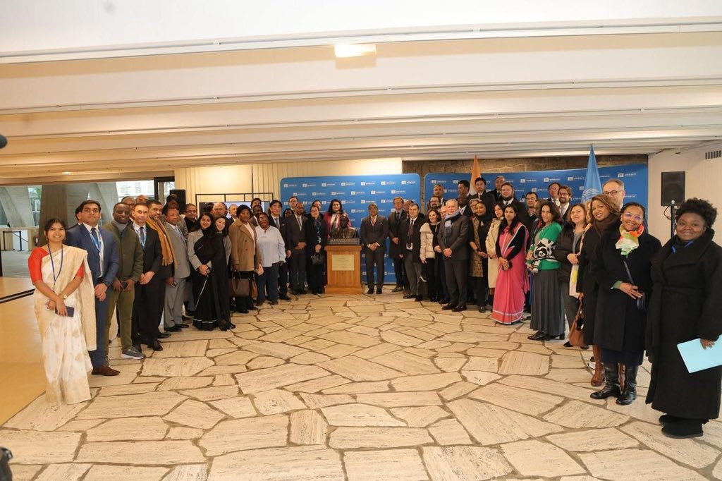 UNESCO headquarters Dr. Ambedkars statue unveiled