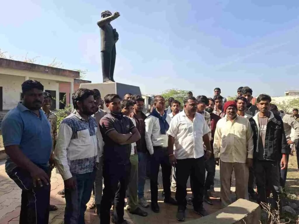 Attack on Dr Ambedkar Hall