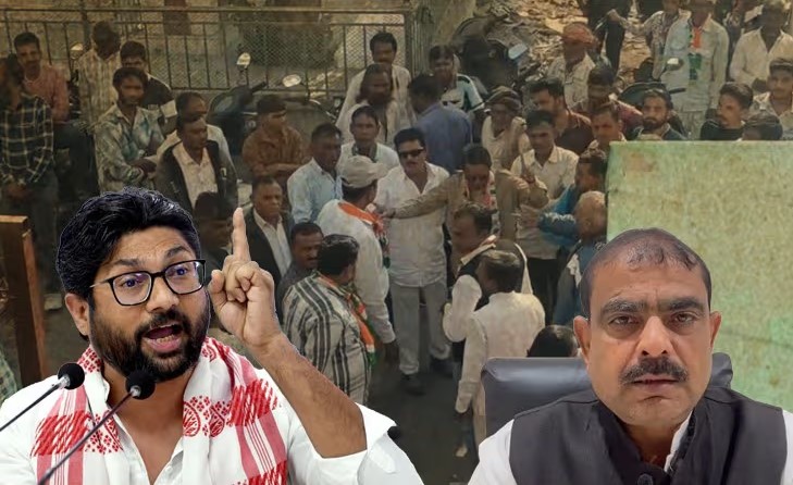 Jignesh Mevani support Hitendra Peethadia