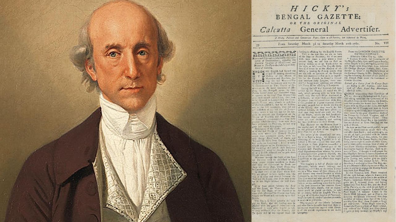 James August Hickey the father of Indian journalism