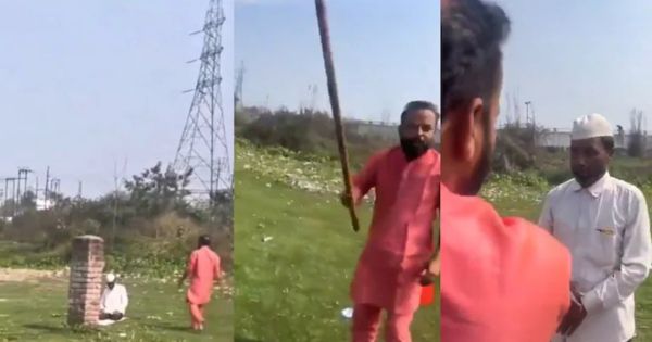 Elderly man beaten up while offering prayers