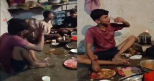 liquor-non-veg party at Girnar Ambaji