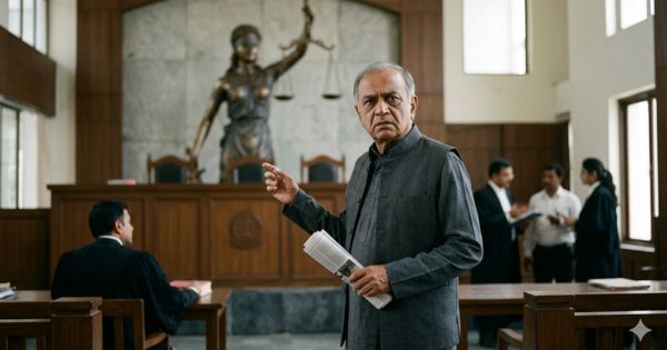 The goddess of justice is blindfolded