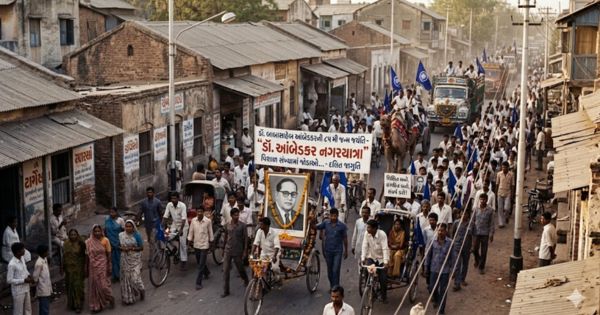 celebrating April 14th in Ahmedabad 50 years ago goes viral