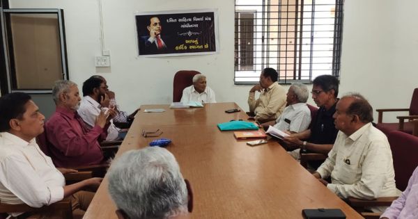 gandhinagar bhi n vankars literary tour and plea program