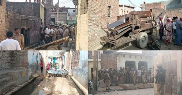 Dr Ambedkars procession in Kasganj UP