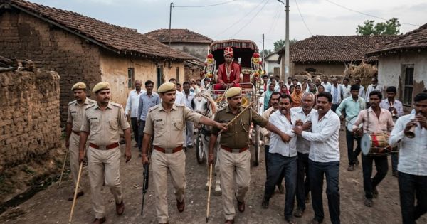 Casteists stop Dalit grooms wedding procession