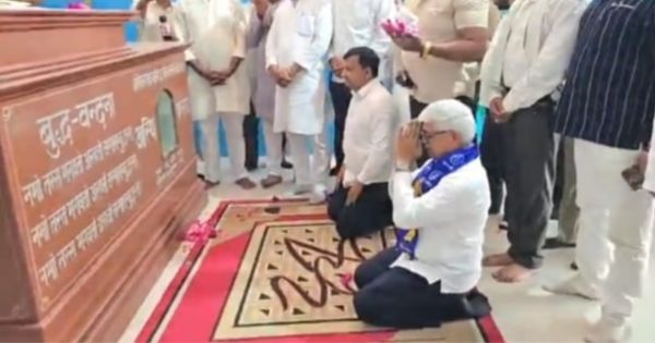 Big fight in UP over Dr Ambedkars ashes memorial issue