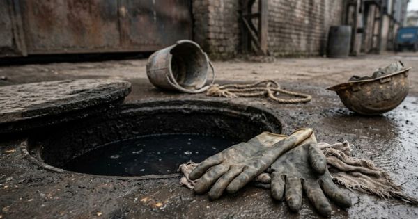 Four sanitation workers die while cleaning