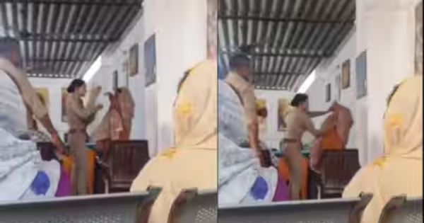 Dalit woman slapped 5 times by female PSI