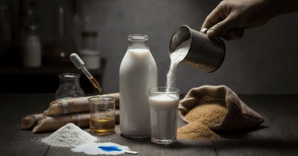 black business of light milk