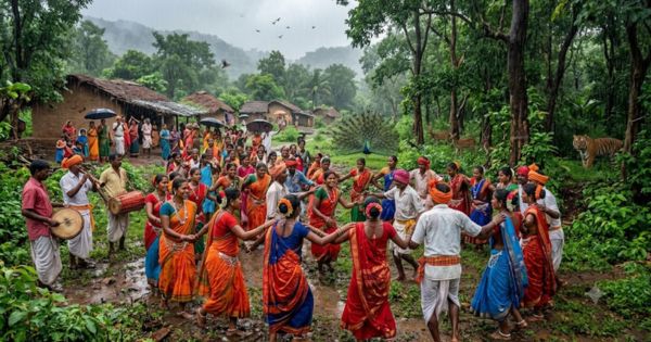Timli dance of the tribals