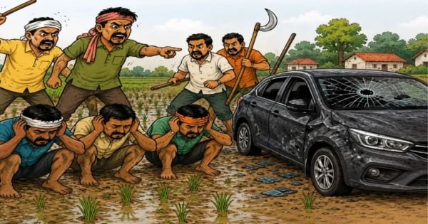 Dalit laborers were beaten up