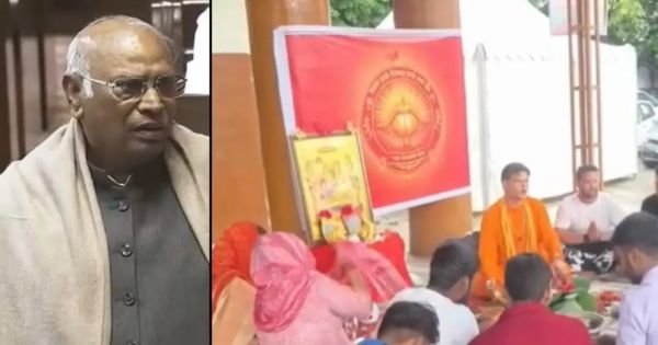 Hindu organization purifies stage after Mallikarjun Kharges speech