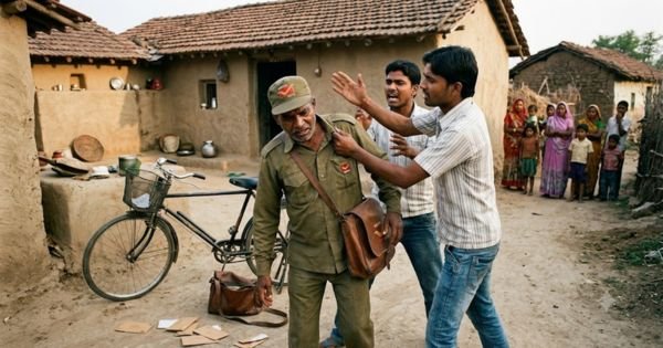 Dalit postmans beaten up