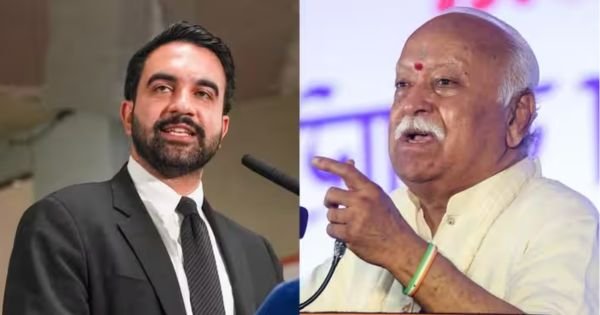 Zohran Mamdani opposed Mohan Bhagwats