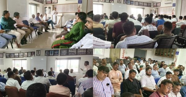 Dahod against the reservation removal movement