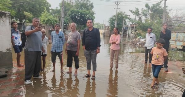 chaloda-village-dholka-dalit-colony-waterlogging-issue