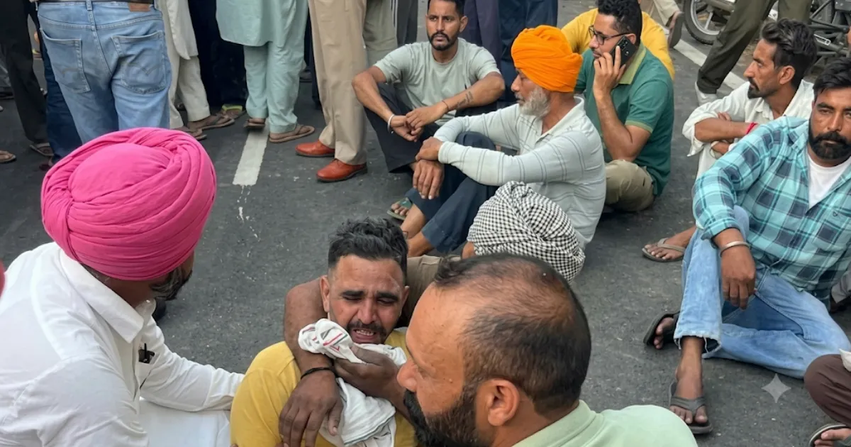 punjab sangrur mmnrega workers caraccident